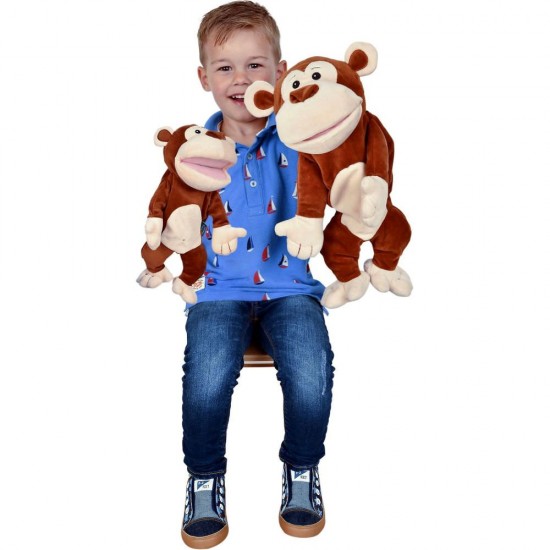 Marioneta de mana Maimutica Mare Fiesta Crafts