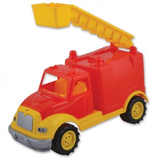 Masina pompieri 30 cm cu 36 piese constructie Ucar Toys UC102