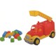 Masina pompieri 30 cm cu 36 piese constructie Ucar Toys UC102