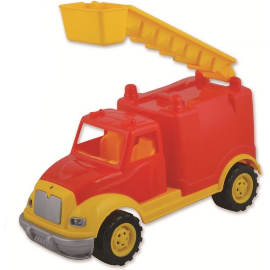 Masina pompieri 30 cm cu 36 piese constructie Ucar Toys UC102