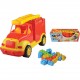 Masina pompieri 43 cm cu 38 piese constructie Ucar Toys UC85