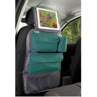 Organizator auto cu suport pentru tableta Tuloko Gri/Turcoaz