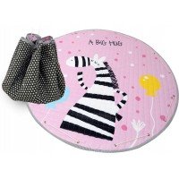 Organizator jucarii si covor joaca 2 in 1 cu diametrul de 150 cm Tutumi TT33558