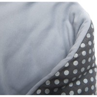 Paturica de infasat multifunctionala cu broderie Elefant Womar Zaffiro Gri AN-BWZF-05EL