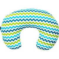 Perna de alaptat Comfort Exclusive 140 cm Womar Zaffiro Albastru/Verde AN-PKE-14