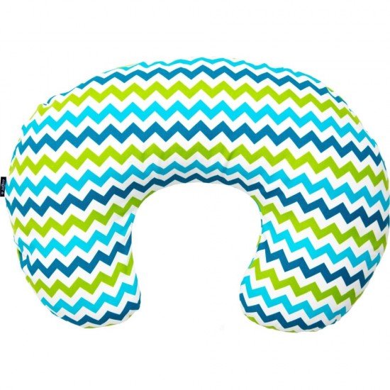 Perna de alaptat Comfort Exclusive 140 cm Womar Zaffiro Albastru/Verde AN-PKE-14