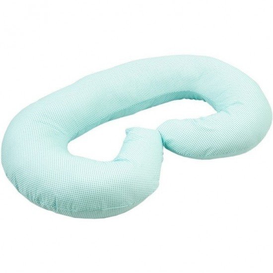 Perna pentru gravide si alaptat tip C 250 cm Infantilo Verde Menta IF19093