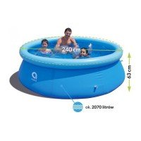 Piscina rotunda pentru gradina 2074L, 240x63 cm Avenli MP17792