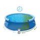 Piscina rotunda pentru gradina cu filtru si pompa incluse, 5377L, 360x76 cm Avenli MP17794