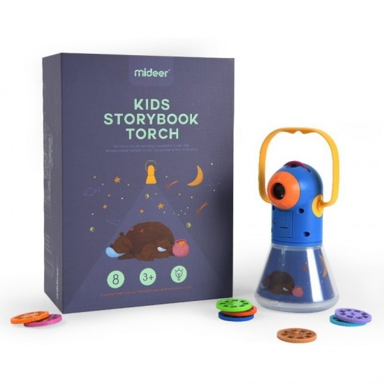 Proiector cu povesti si lampa de veghe Mideer MD1103