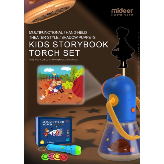 Proiector cu povesti si lampa de veghe Mideer MD1103