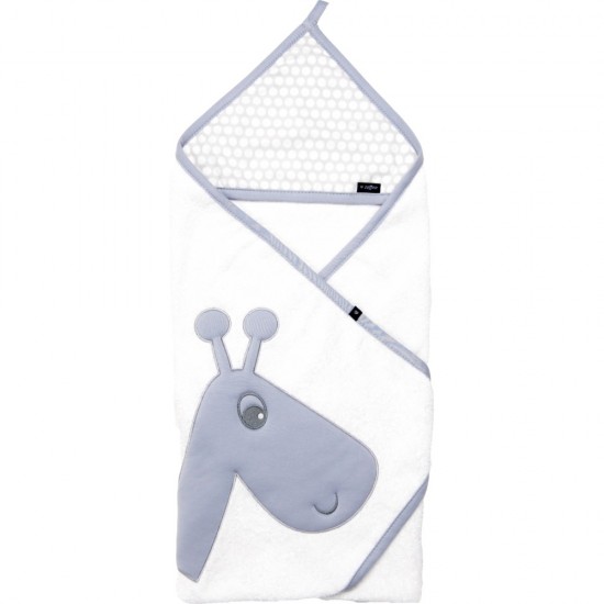 Prosop de baie cu broderie Girafa 100x100 Womar Zaffiro AN-ZG-100