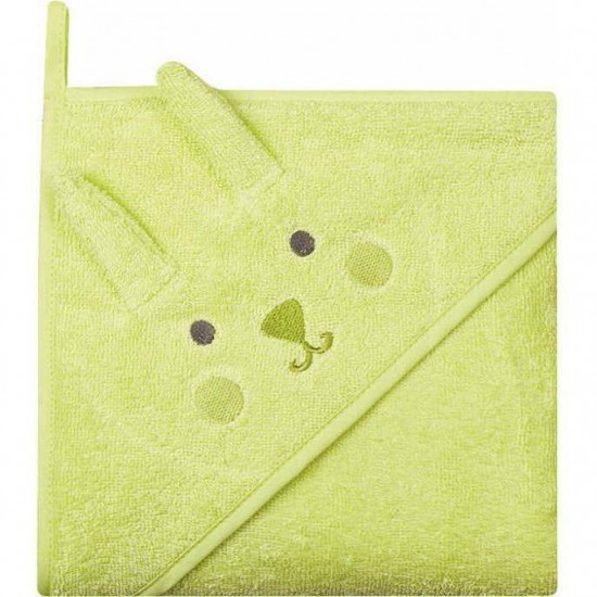 Prosop de baie cu gluga imprimeu animal 100 x 100 cm Womar Zaffiro AN-OZ-02