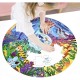 Puzzle rotund Animale 150 piese Mideer
