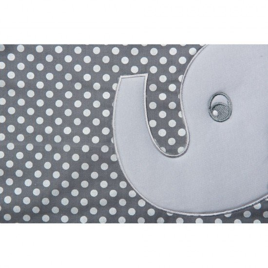 Sac de dormit cu broderie Elefant Womar Zaffiro Roz/Gri AN-SDZF-01EL