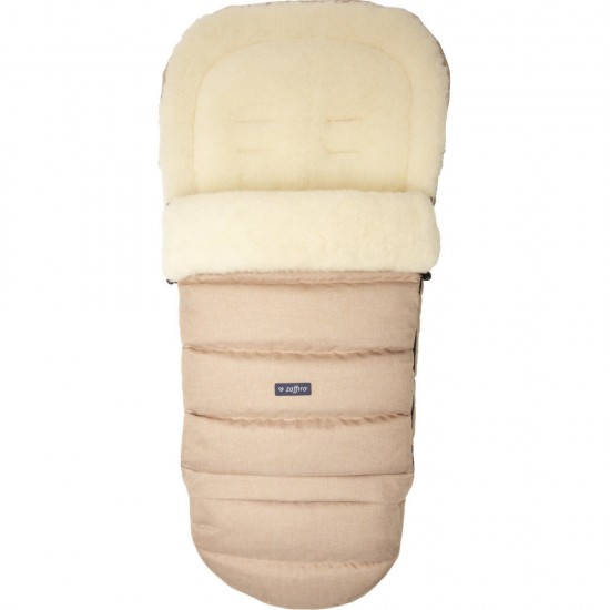 Sac de iarna iGrow Eco din lana oaie Womar Zaffiro Bej