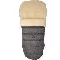 Sac de iarna iGrow Eco din lana oaie Womar Zaffiro Gri