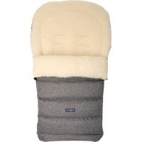 Sac de iarna iGrow Eco din lana oaie Womar Zaffiro Gri