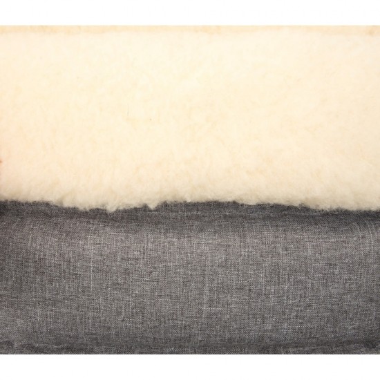 Sac de iarna iGrow Eco din lana oaie Womar Zaffiro Gri