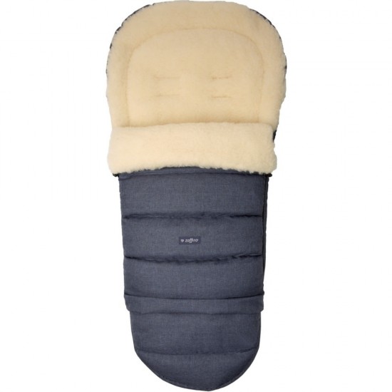 Sac de iarna iGrow Eco din lana oaie Womar Zaffiro Navy