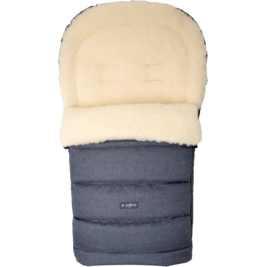 Sac de iarna iGrow Eco din lana oaie Womar Zaffiro Navy