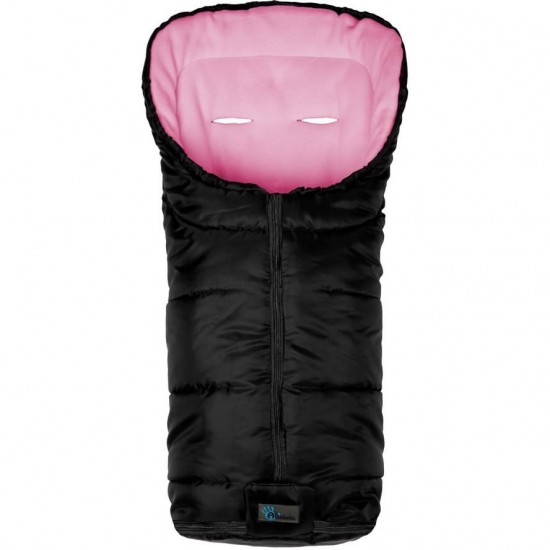 Sac de iarna pentru carucior Active Collection Altabebe Negru/Roz