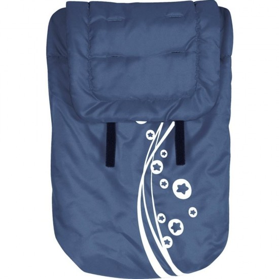 Sac de iarna pentru carucior Lulabi Albastru