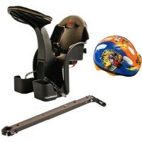 Scaun de bicicleta Deluxe si Casca Protectie Mickey WeeRide WR03DMK