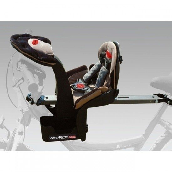 Scaun de bicicleta Deluxe si Casca Protectie Mickey WeeRide WR03DMK