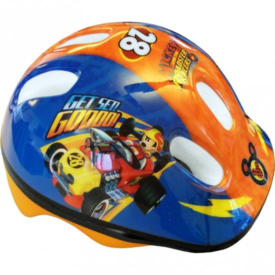 Scaun de bicicleta Deluxe si Casca Protectie Mickey WeeRide WR03DMK