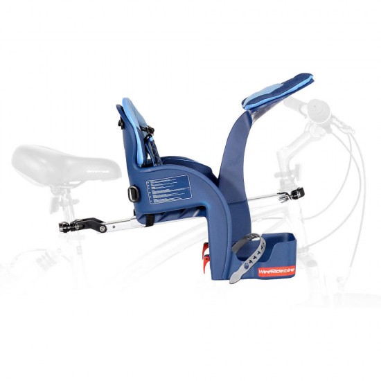 Scaun de bicicleta SafeFront Deluxe si Casca Protectie Minnie WeeRide WR10DMN