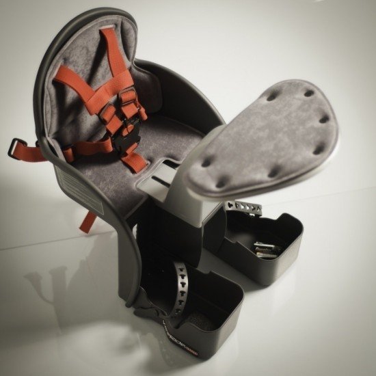 Scaun de bicicleta WeeRide WR01 Gri