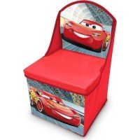 Scaun pliabil cu spatar si spatiu depozitare Cars SunCity CAE402546