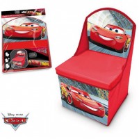 Scaun pliabil cu spatar si spatiu depozitare Cars SunCity CAE402546