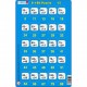 Set 16 Puzzle-uri 0 - 100, 25 Piese Larsen LRP48