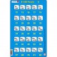 Set 16 Puzzle-uri 0 - 100, 25 Piese Larsen LRP48