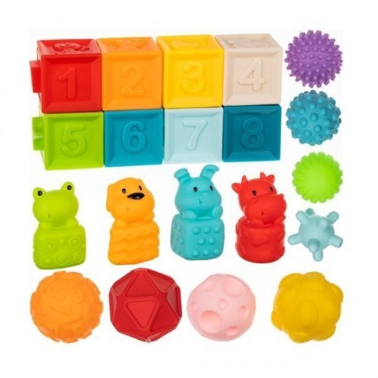 Set 20 jucarii moi bebelusi Iso Trade