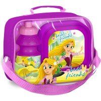 Set 3 piese - Geanta sandwich, cutie sandwich si recipient lichide Rapunzel SunCity LR0473