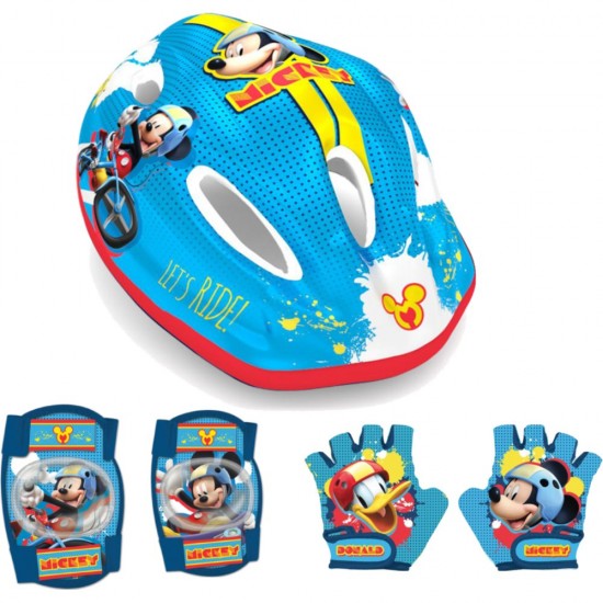 Set Casca, protectie cotiere genunchiere si manusi Mickey Seven SVP3302845