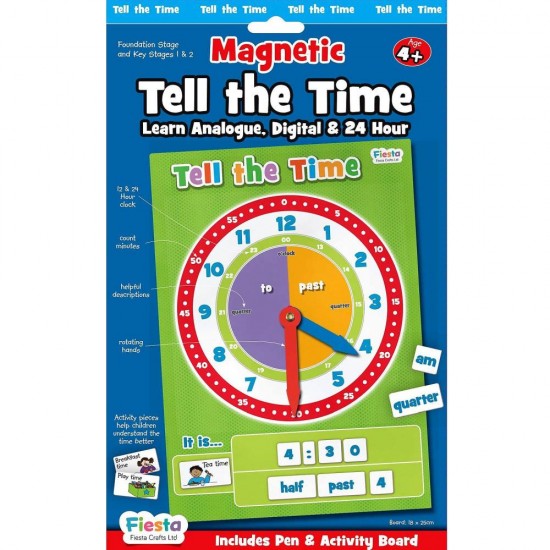 Set magnetic Cat e Ceasul Fiesta Crafts