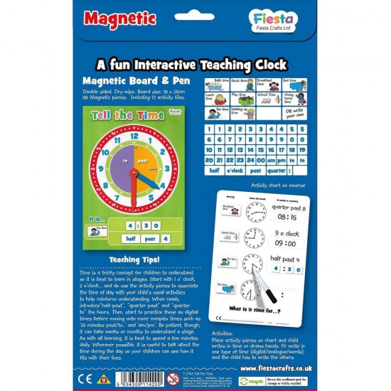 Set magnetic Cat e Ceasul Fiesta Crafts