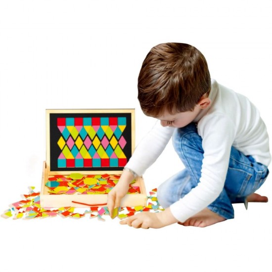 Set magnetic cu forme geometrice Fiesta Crafts FCT-2927