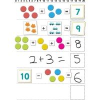 Set magnetic - Primele notiuni de matematica Fiesta Crafts