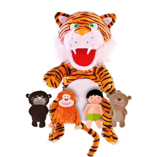 Set Marionete Cartea Junglei Fiesta Crafts