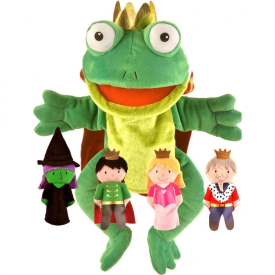 Set Marionete Printul Broscoi Fiesta Crafts