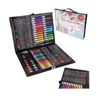 Set pentru pictura 168 piese cu geanta inclusa Iso Trade Negru MY17250