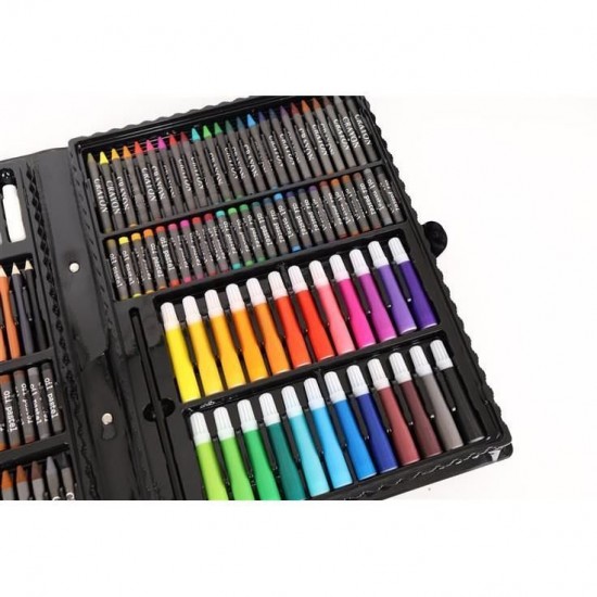 Set pentru pictura 168 piese cu geanta inclusa Iso Trade Negru MY17250