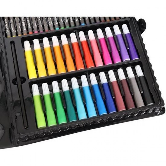 Set pentru pictura 168 piese cu geanta inclusa Iso Trade Negru MY17250