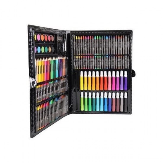 Set pentru pictura 168 piese cu geanta inclusa Iso Trade Negru MY17250