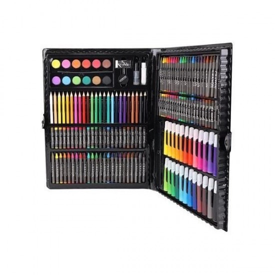 Set pentru pictura 168 piese cu geanta inclusa Iso Trade Negru MY17250